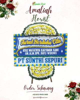 Papan Bunga Duka di Suntamon