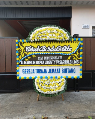 Papan Bunga Duka di Suntamon